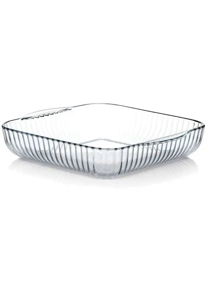 Pasabahce Square Tray Clear