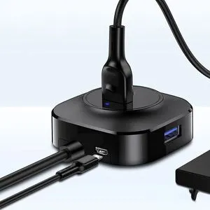 Earldom Hub 5  Ports .4 USB Ports + 1 Micro. Fits All Devices