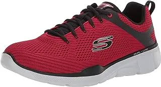 Skechers EQUALIZER 3.0 For MEN RED BLACK size 42.5 Eu