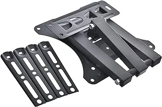 Home Design HDL-117B-2 Metal Full Motion Wall Bracket With Screws And Easy To Install For 14 To 55 Inch TVs - Black