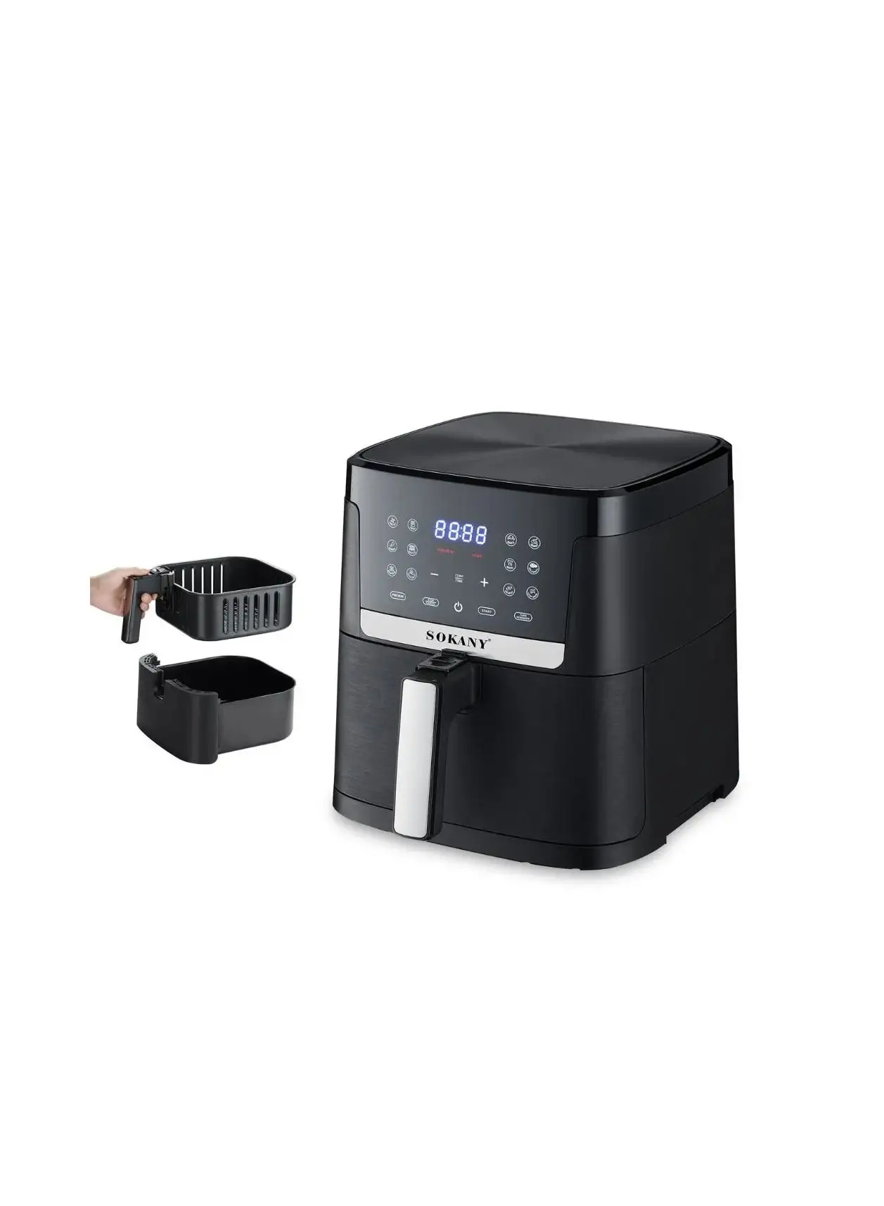 sokany Digital Airfryer, 8.5 liters SK-10004