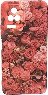 Boter Flower High Quality Printed Back Cover With Robust Protection Against Drops Impacts For POCO F4 - Multi Color