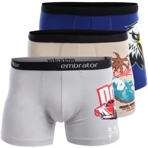 Embrator Bundle OF Three Mens Boxers