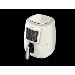 Tornado Air Fryer 1550 Watt 4 Liter LED Display Creamy x Silver THF-1554D-XL-CS