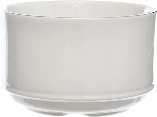 Tunisie Tu-4803930-Pl Set Of 6 Pieces Of Porcelain Artemis Bowl 30Cm Platinum Rim Suitable For Home And Restaurants With Premium Durable Material - Off-White