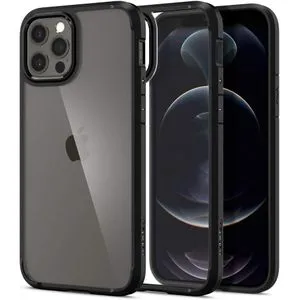 Ultra Hybrid Case For IPhone 12 & IPhone 12 Pro - Clear & Black