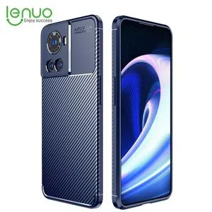 Lenuo for OnePlus Ace & 10R Matte Carbon Fiber Case