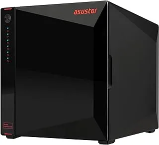 Asustor Expanstor 4 AS5004U، وحدة توسيع 4 Bay مع USB 3.2 Gen 2 Type C لشبكة تخزين NAS، موسع سعة التخزين المرفقة (بدون قرص)