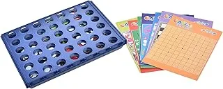 Plastic 10 In 1 Board Games Kit Contains Checkers With Goose Game And Chess Add More Entertaining For Kids - Multi Color