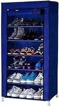 Safari Portable Metal Shoes Rack and Fabric Cover