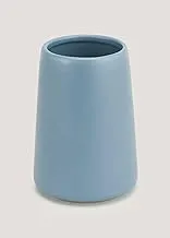 Matalan Chunky Ceramic Tumbler, 12 cm x 9 cm Size, Blue