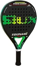 Siux Tsunami 5.0 3K Padel Racket, Black/Green