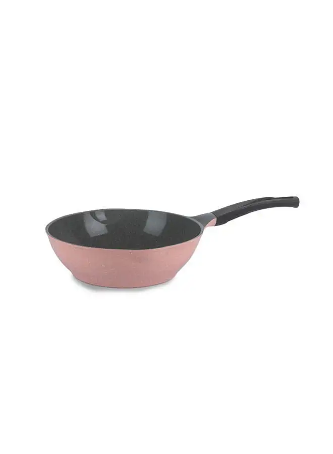 Master Granite Frying Pan 28 cm-Pink