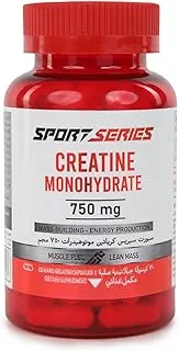 Sport Series | Creatine monohydrate Capsules | 120 Capsules | 20 Servings | Muscle Building | Pre-workout | RECOVERY | Mass Muscle Building