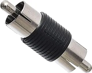 IMix Connector Audio RCA 1x1 Male To Male With High Speed And Practical For Multi Device - Silver Black