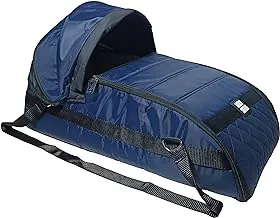 Baby Shoora Waterproof Carrycot For Unisex-Navy-Size:(60 * 35 * 10cm)