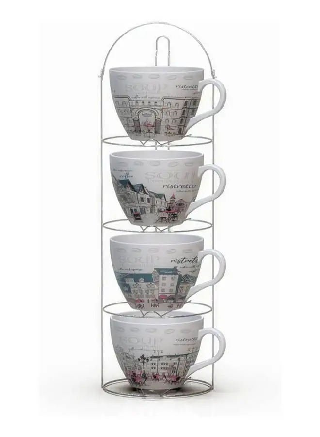 NeoKlein 4Pieces Soup Mug Set