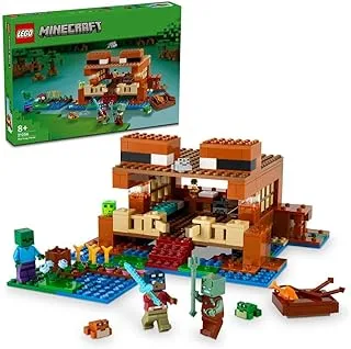 LEGO® Minecraft® The Frog House 21256 Building Blocks Toy Set; Toys for Boys, Girls, and Kids (400 Pieces)