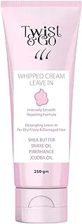 Twist & Go Whipped Cream Leave-In 250Gm / Intensely Repairing Smooth Formula