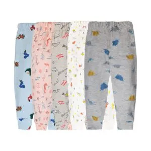 Funny Bunny - Set Of (3) Printed Pants - For NewBorn