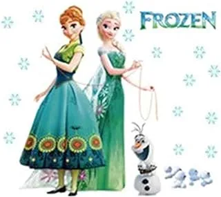 Removable Frozen Queen Elsa&Anna Wall Stickers Decal