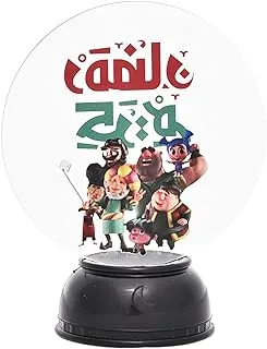 accessories shop Plastic Lighting Ramadan Ornaments Printed With Cartoon Characters Add More Delight For Ramadan Home And Office Decor - Multi Color