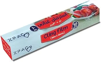 Zpac Cling Film Roll, 10 Meter x 30 cm Size