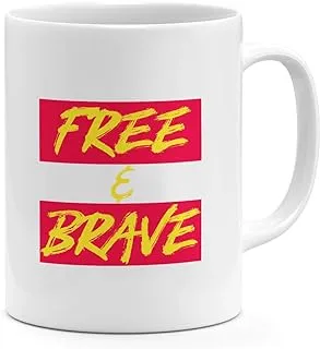 Loud Universe Free Brave Inspire Motivate With Words Mug