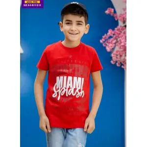 infantimo Elegant Round Cotton T-shirt For Boys