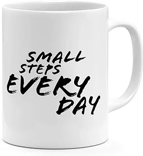 Loud Universe Small Steps Every Day Motivate Friends Mug