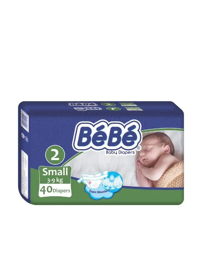 bebe Baby Diapers Small (size 2) 40 diapers