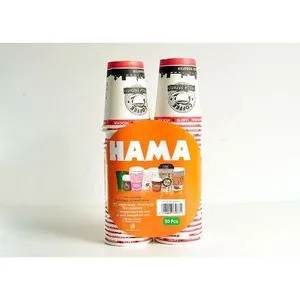 Hama Disposable Paper Cups - 9 OZ - 50 Cups