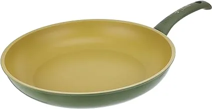 Illa OL6332 Olivilla Frying Pan 32CM With Non-Stick Surface For Easy Cleaning - Green