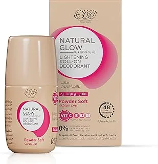 Eva Skin Care Natural Glow Lightening Roll-On Deodorant - powder soft 60 gm