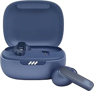 JBL Live Pro 2 True Wireless Noise Cancelling Earbuds, JBL Signature Sound, Smart Ambient, 40H Battery, 6 Microphones, Oval Tube, Multi-Point Connection, IPX5 Water Resistant - Blue, JBLLIVEPRO2BLU