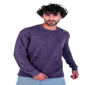 ASTK OVERSIZED ACID WASH TSHIRT LONG SLEEVES