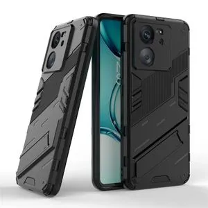 Xiaomi 13T Hummer Full Protection Slim Case With Kickstand & Camera Shield Cover