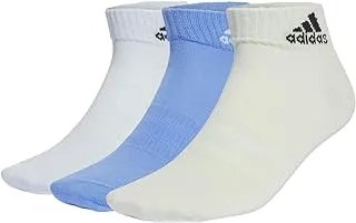 adidas Unisex Thin and Light Ankle Socks 3 Pairs SOCKS for Unisex ANKLE SOCKS