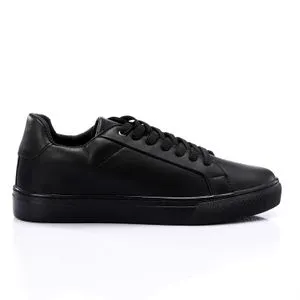 Soul Casual Lace Up Sneakers - Black