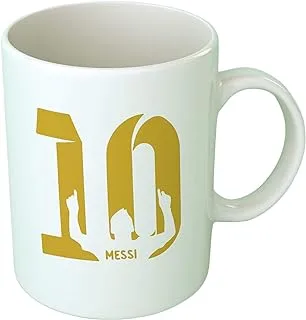 Upteetude Messi Coffee Mug - White, 2724630028873