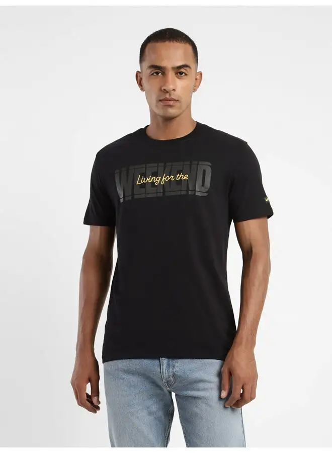 Levi's Men's Typography Crew Neck T-shirt