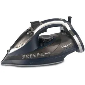 Sokany Steam Iron 3200 Watt SK-11029, 300ML Blue/Black