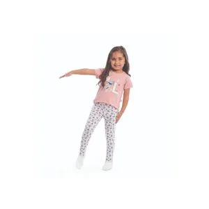 Junior High Quality Cotton Blend And Comfy   Kids Pajama Set 