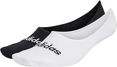 adidas Unisex Thin Linear Ballerina Socks 2 Pairs SOCKS for Unisex NO SHOW SOCKS (pack of 1)