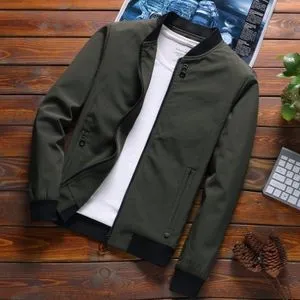 Fashion Men Jackets Mens Coats Fashion Sports Jackets-Green