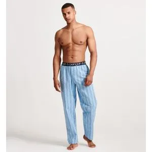 Debenhams 1PK MENS PENGUIN LOUNGEWEAR PANTS WOVEN LOUNGE BLU