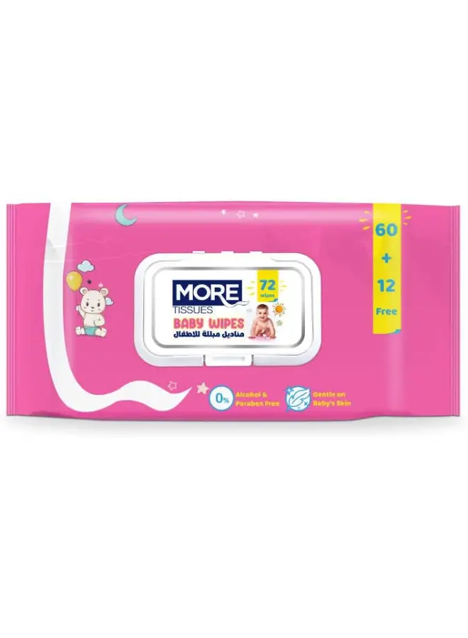 More 72-Piece Baby Wipes