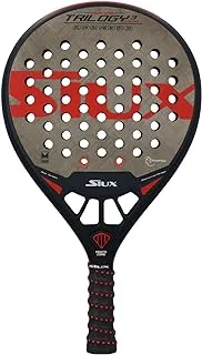 Siux Trilogy 3 Control Padel Racket, Black/Red