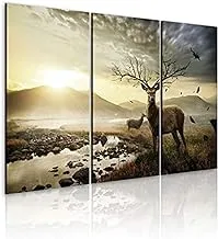 TaPLUHaT.MODERN Coated printing Tableau Set Of 3 Pieces - 110 cm x 230 cm