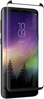 Zagg Invisibleshield Glass Curve Elite Screen Protection (Clear/Black) For Samsung Galaxy S9